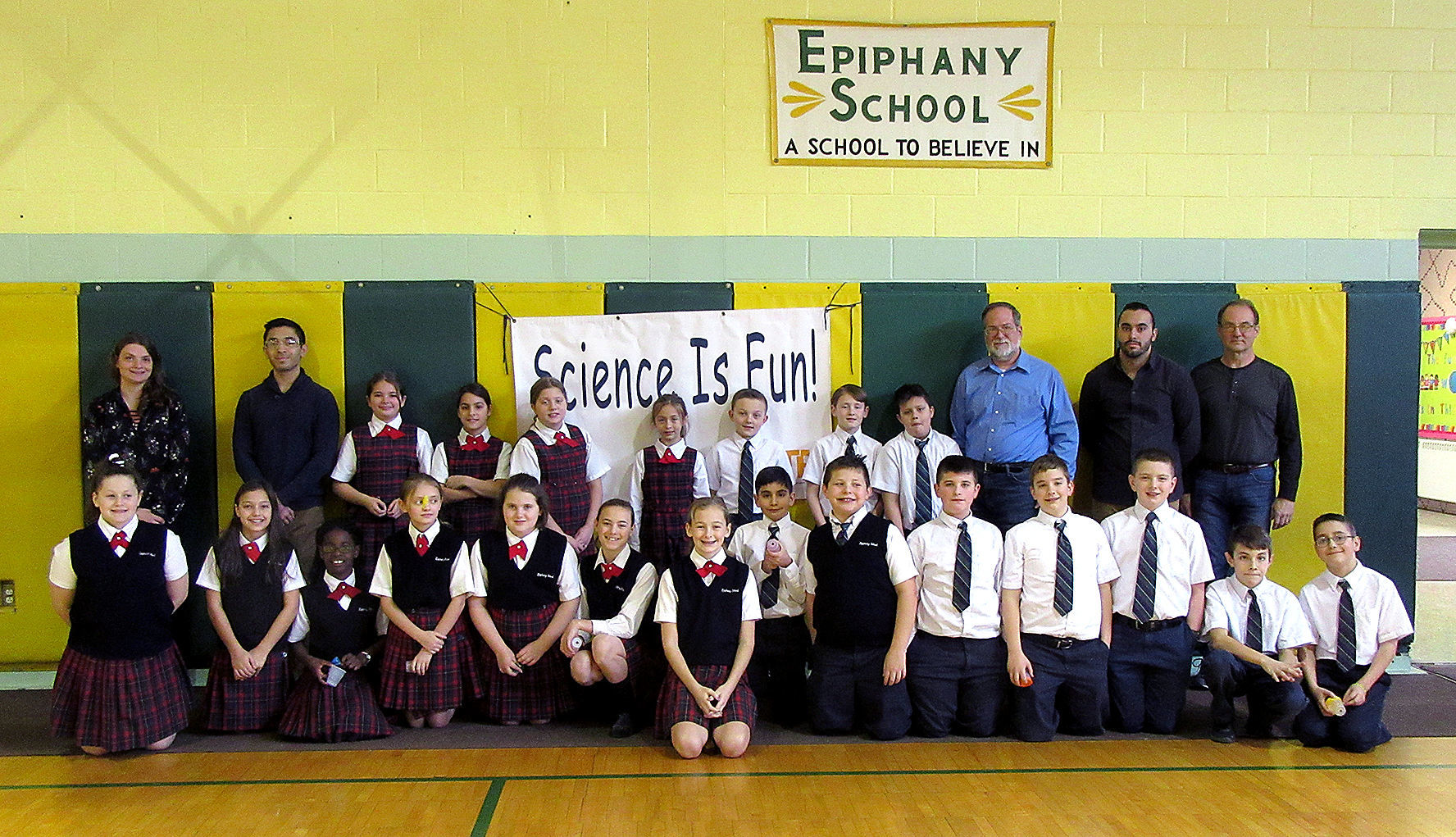 Having fun with science at Epiphany School